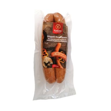 Güggeli-Rauchwurst 100 g gekocht Schweiz